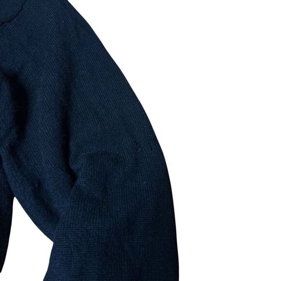 Vintage 90s Polo Lambswool Collared Sweater Pullover Large - Picture 6 of 10